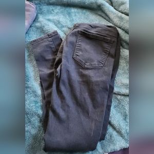 Small Dark Teal Maternity Skinny Jean.